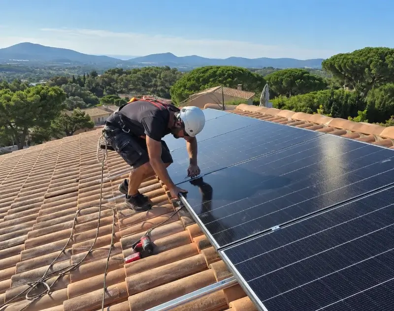 Installateur panneaux solaires Puihardy — pose photovoltaïque sur toiture