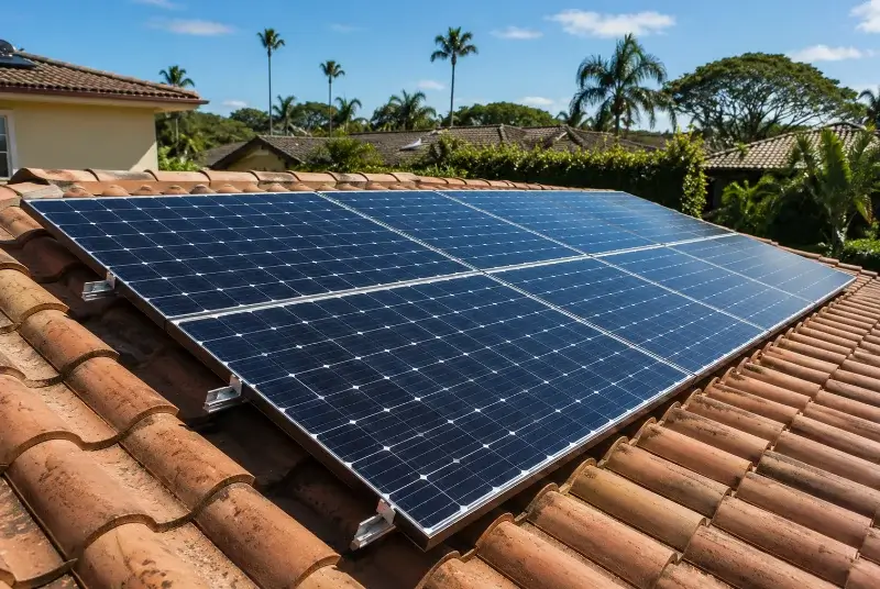 Installation de panneaux solaires à Puihardy